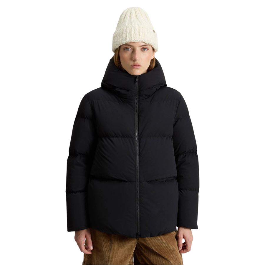 Cloud piumino da donna in nylon elasticizzato con finitura opaca Woolrich | CFWWOU2036100